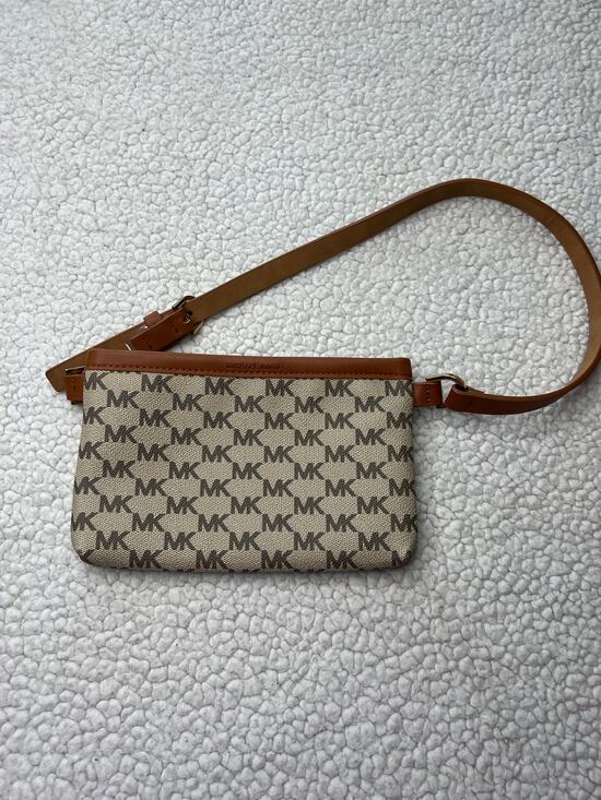 Michael Kors Handbags - Michael Kors Signature Fanny Pack Belt Bag Brown
